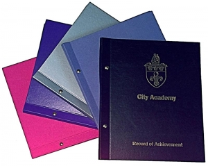 Record of achievement folders